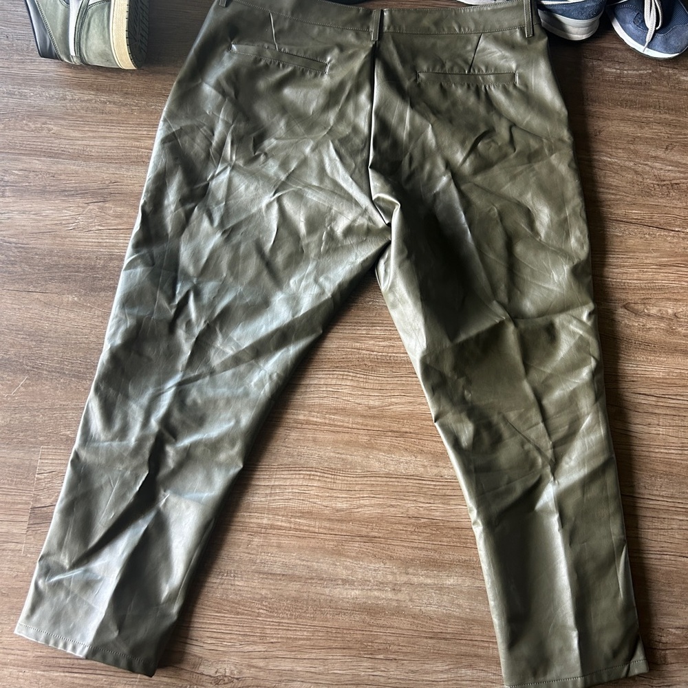 Faux Leather Pants {SOLD}